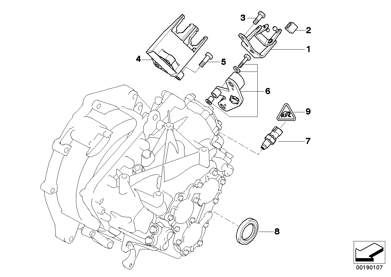 GS6-85BG gearbox components