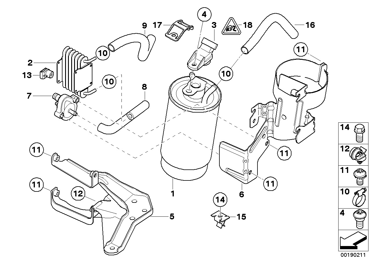 Kraftstofffilter/Kraftstoffkühlung