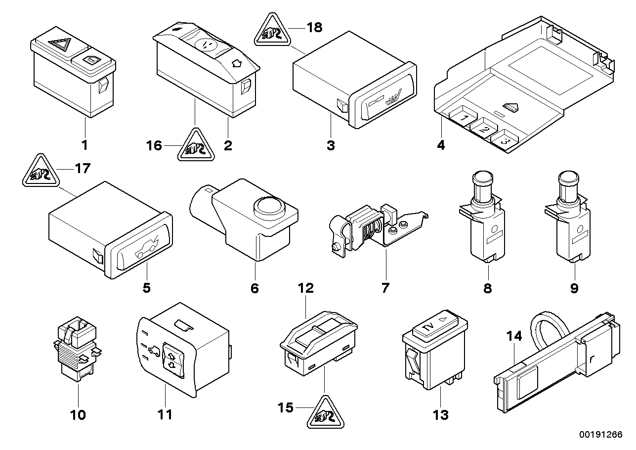 Various switches