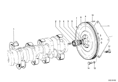 Crankshaft/flywheel