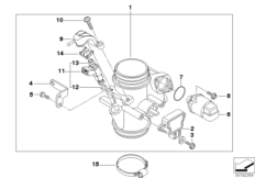 Throttle housing Assy