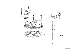 Tapa de carburador/piston/flotador