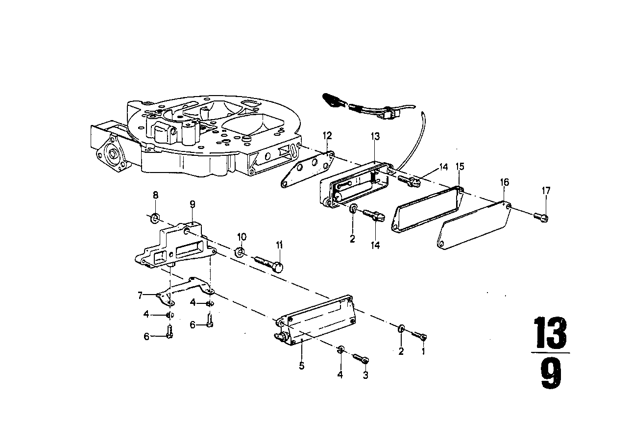 Carburador-carter del estarter