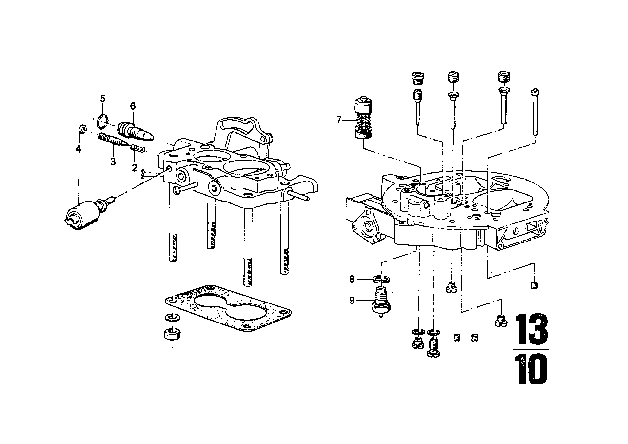 기화기-노즐/씰링 세트,기화기