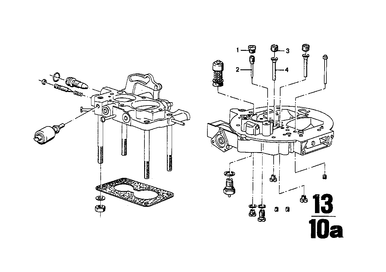 Carburador-surtidores/juego juntas carb.