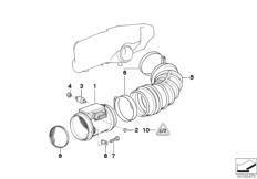 Mass air flow sensor