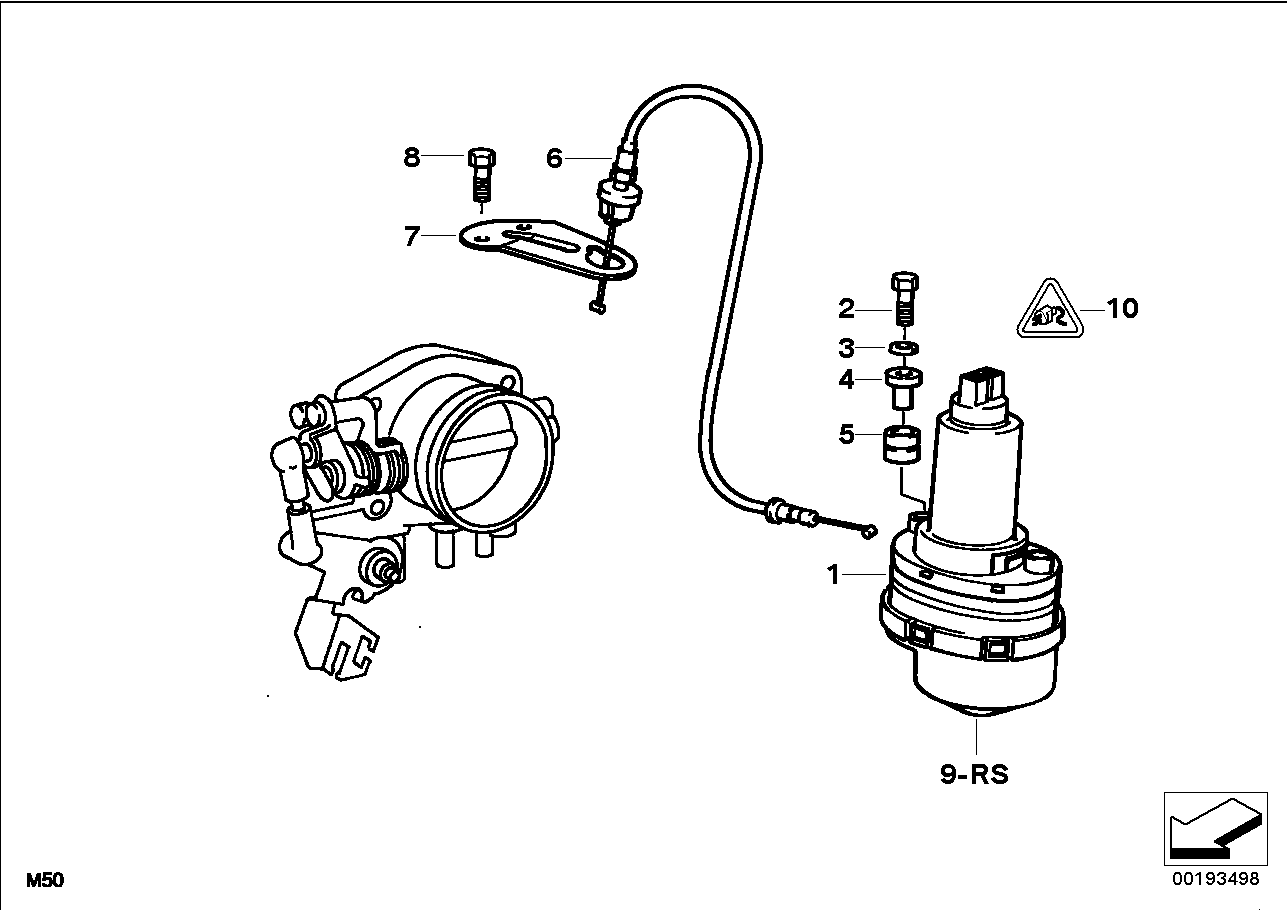 Motor de regul.mariposa de estrang.ASC+T