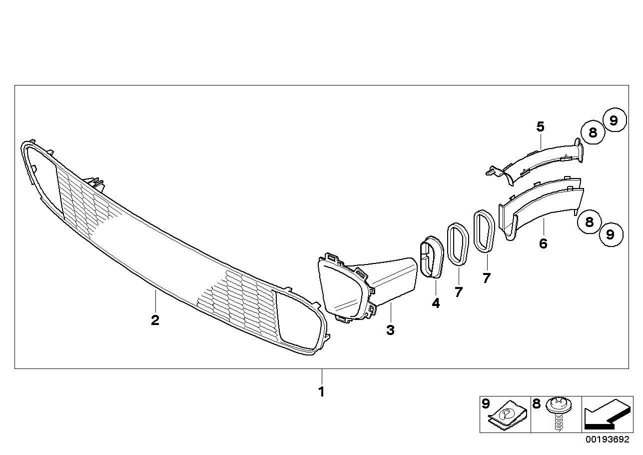 JCW bromsluftpaket - R5x