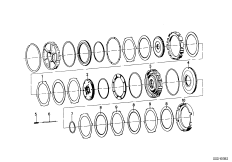 แผ่นคลัตช์ขับ A/B, ZF 3HP20