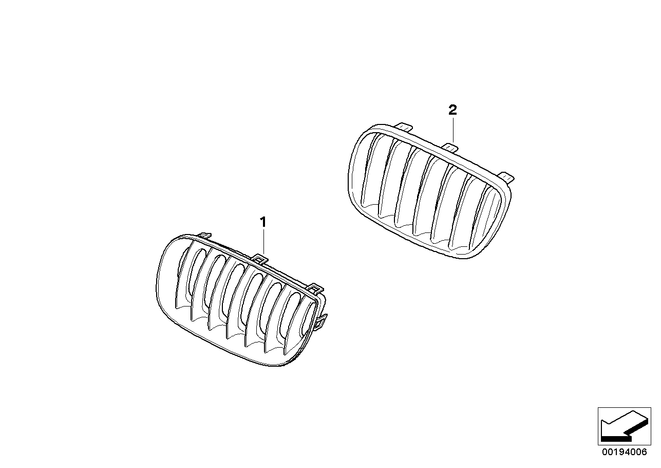 Retrofitting for ornamental grille