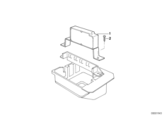 Control unit air accumulator flap