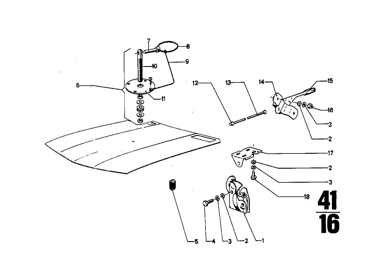 Capot/peças adicionais