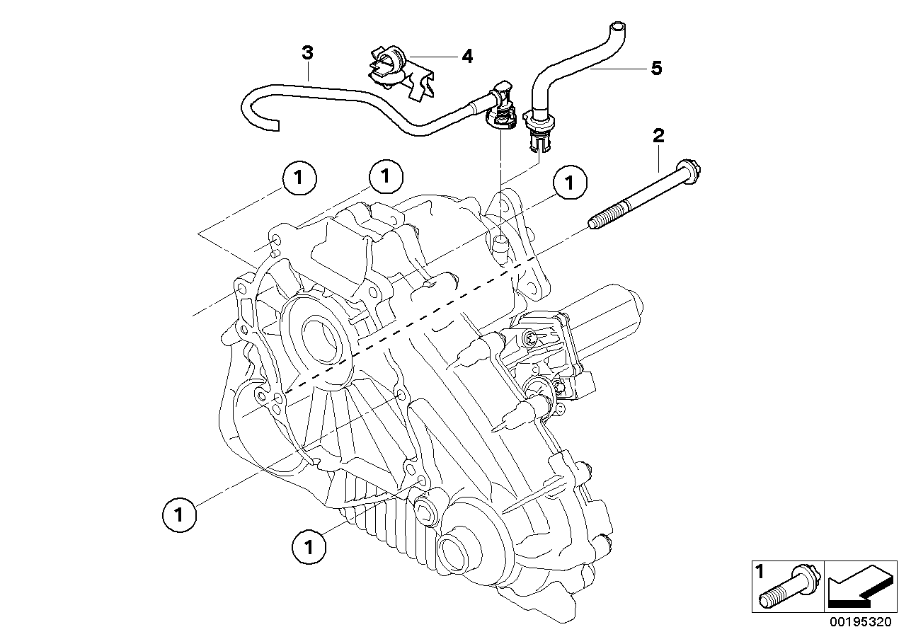 Gearbox mounting / ventilation