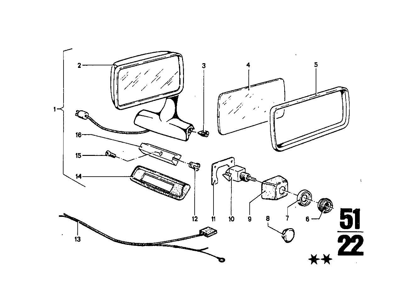 電動ドア ミラー