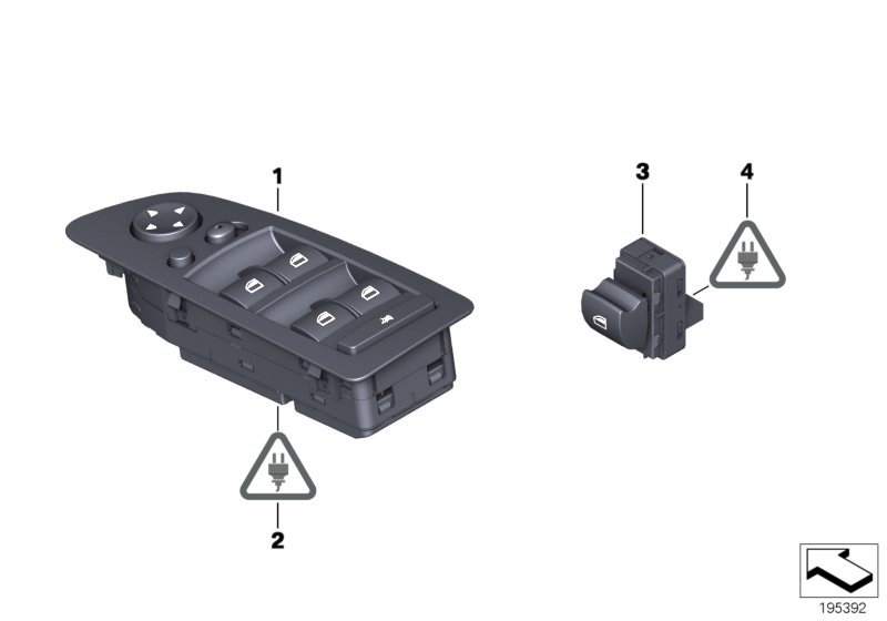 Switch window lifter