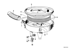 Intake silencer / Filter cartridge