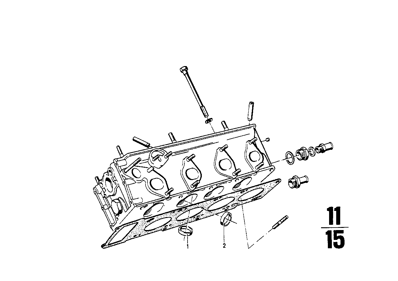 Timing gear - Intake valve/exhaust valve