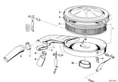 Intake silencer / Filter cartridge