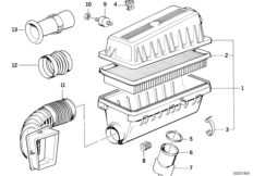 Intake silencer / Filter cartridge