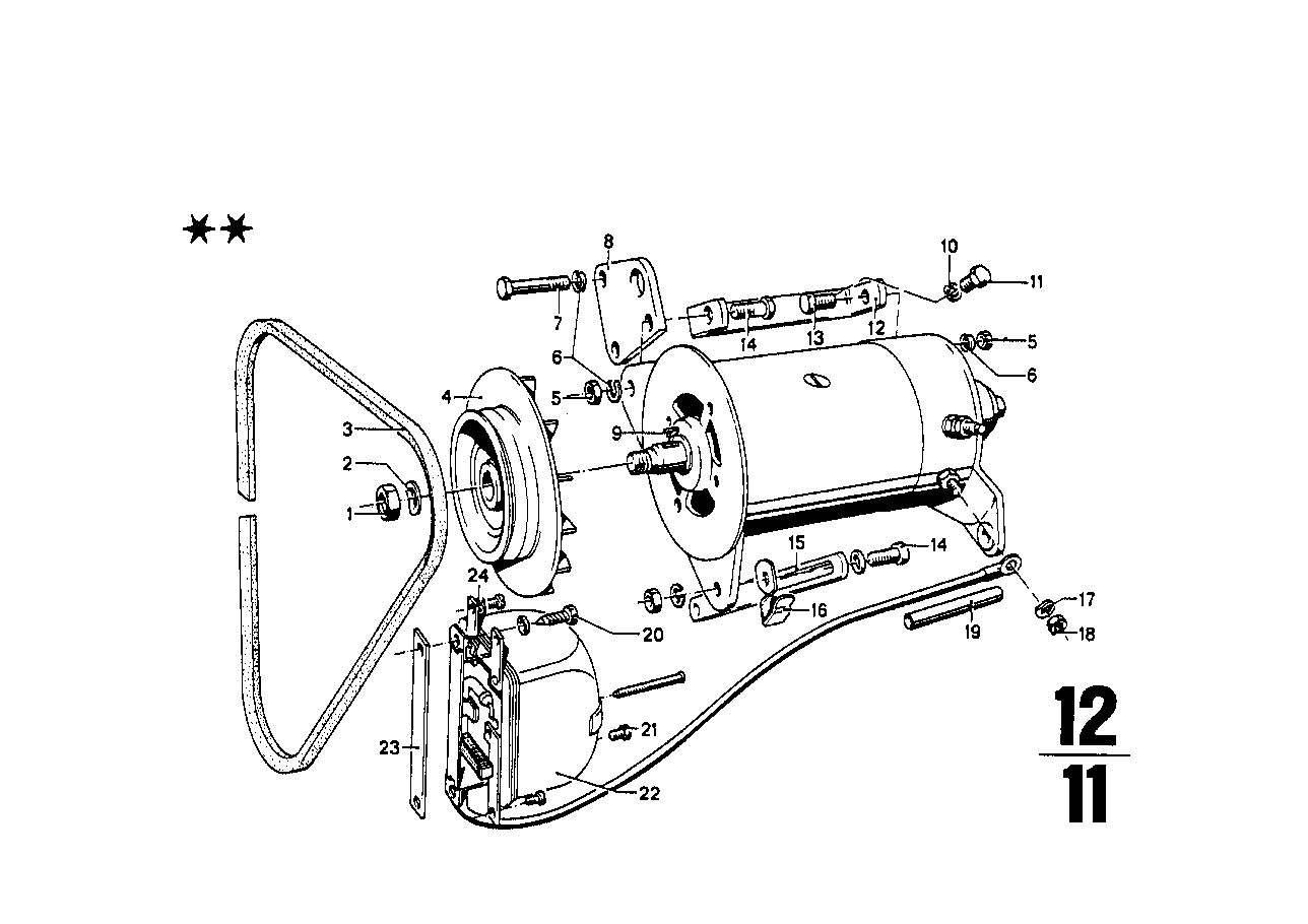 Alternatore, particolari