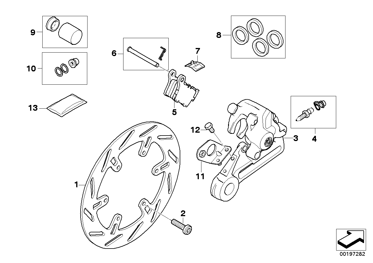 后轮制动器