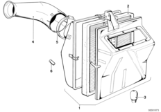 Intake silencer / Filter cartridge