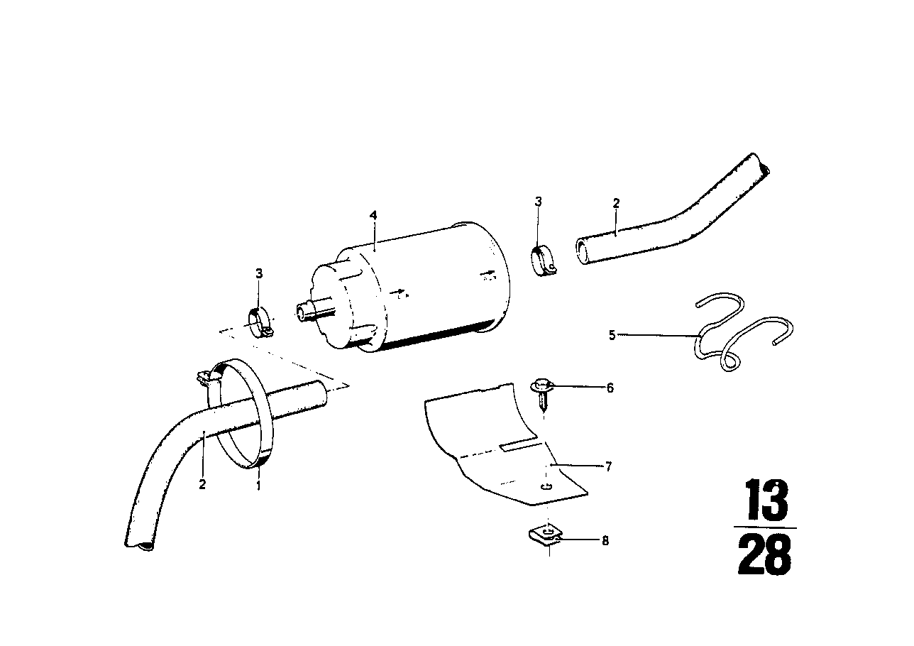 Circuito de combustível/Bomba/filtro