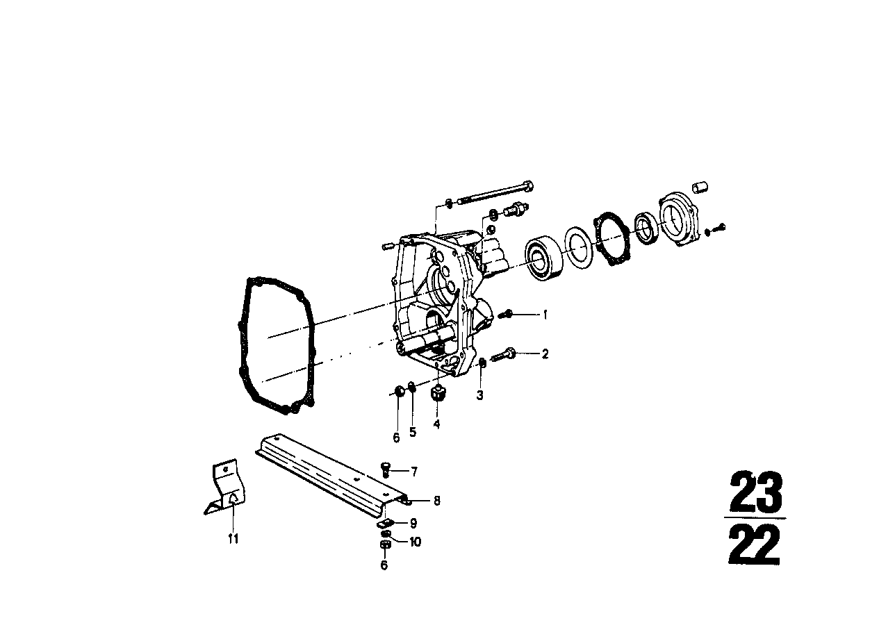 Getrag 235 Obudowa + Elementy dod.