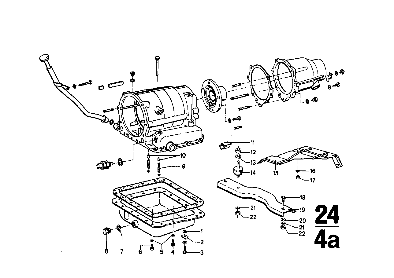 ZF 3hp12 pezzi montabili/sospensione