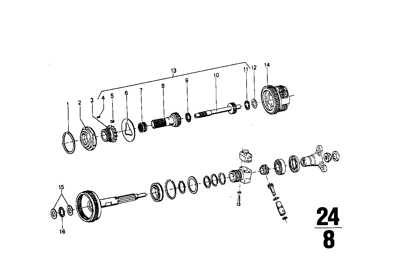 ZF 3hp12 serie planetari