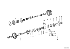 ZF 3HP12 Napęd/napęd tachometru