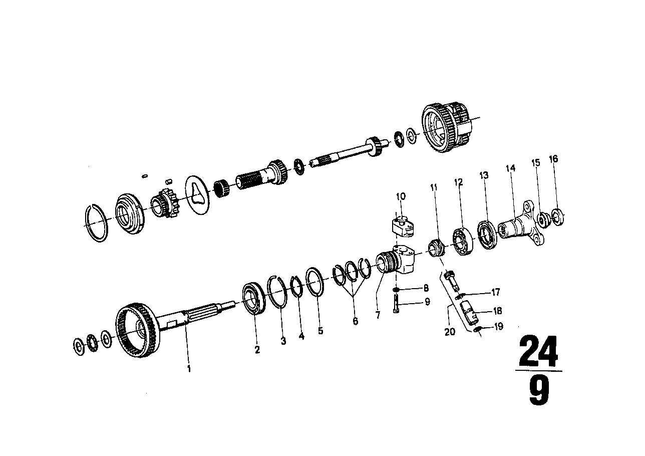 ZF 3hp12 Выход/привод спидометра