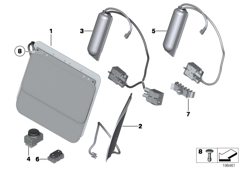 Seat, front, lumbar