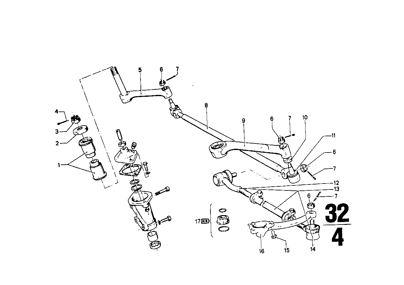 Steering linkage/tie rods