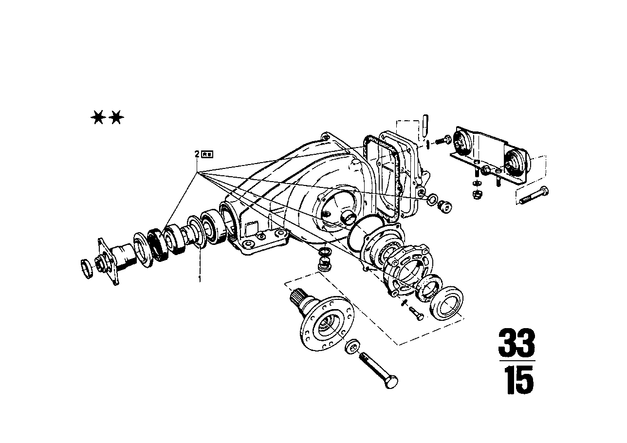 Differential-spacer ring