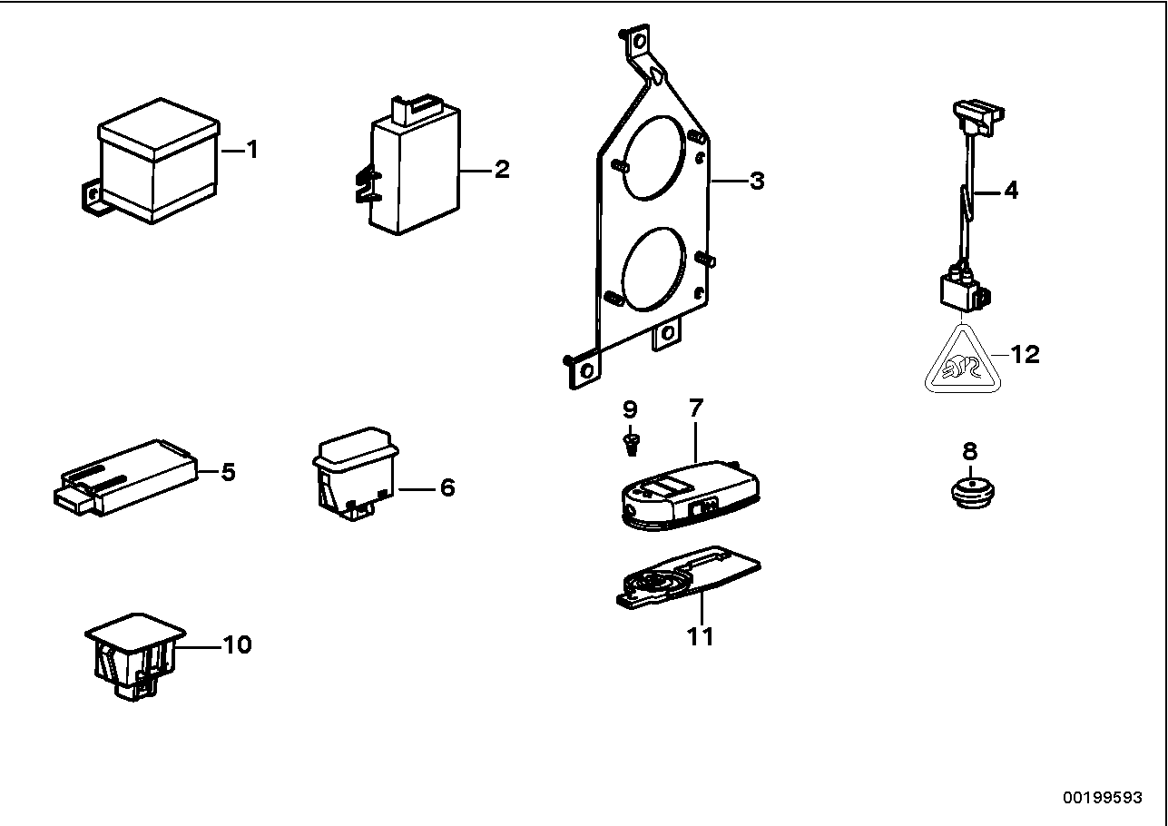 Diebstahlwarnanlage/Infrarotsteuerung