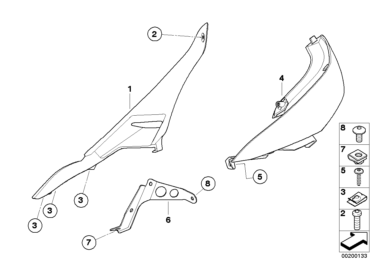 饰件 上部件 / 安装件