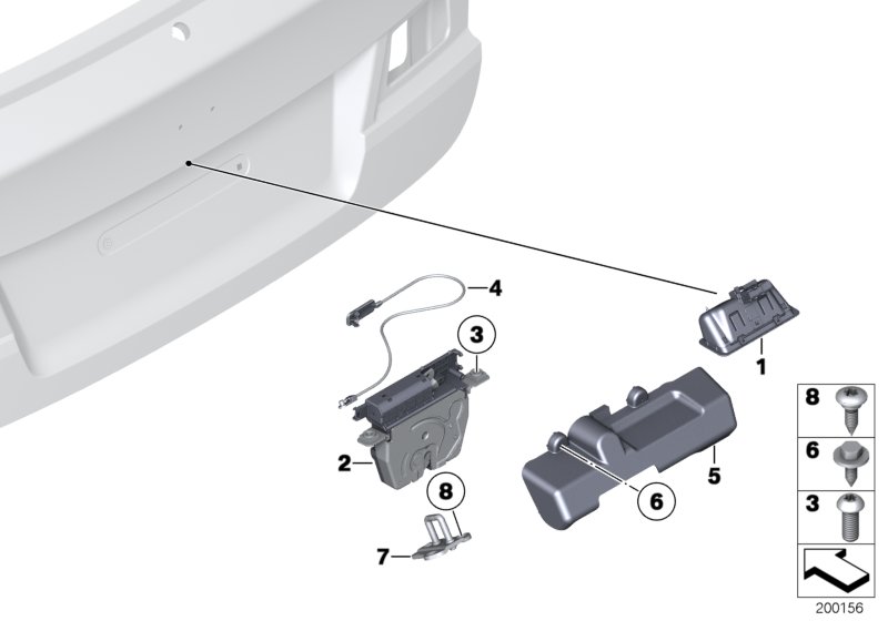 Trunk lid/closing system