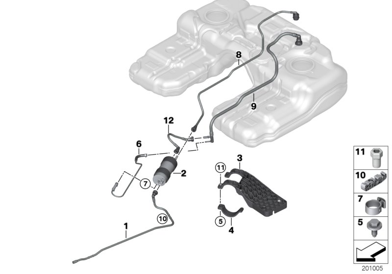 Fuel line / fuel filter