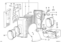 Intake silencer / Filter cartridge