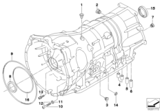 Carc.GA6HP26Z peças complem. tracção int