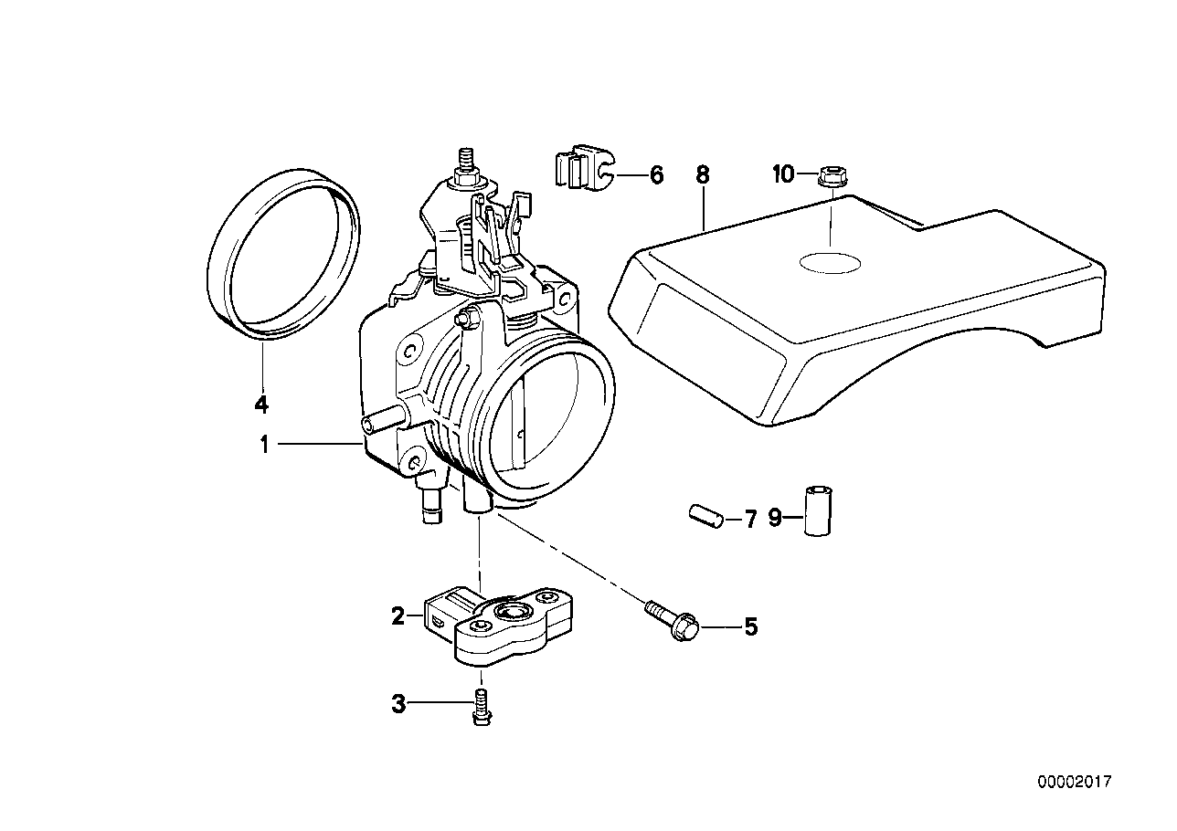 Throttle housing Assy