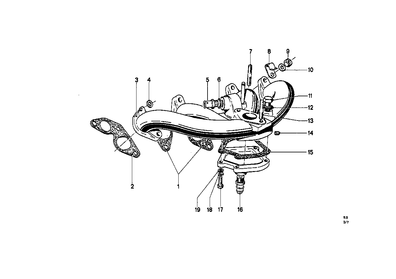 Tubazione d'aspirazione