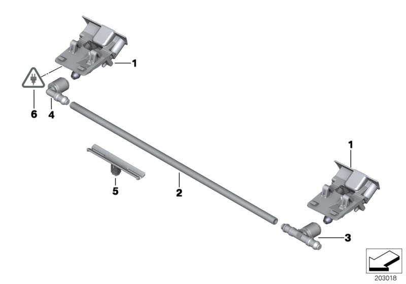 Pièces de dispositif de lave-glace