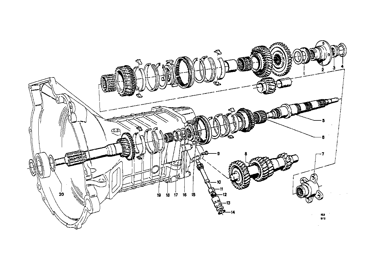 Getrag 242 Tekerlek seti parçaları