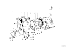 ZF 3HP12 součásti skříně/olejová vana