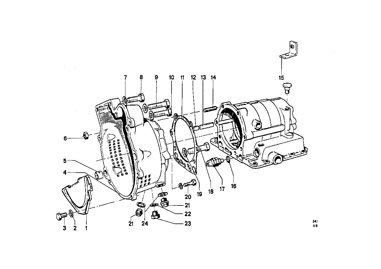 ZF 3hp12 huisdeel/oliecarter