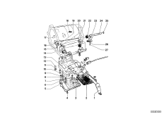 ZF 3HP12 řazení/parkovací západka