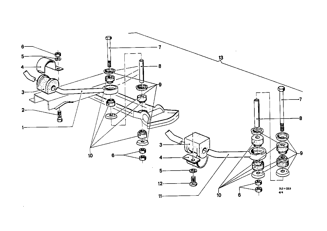 Stabilizator przedni