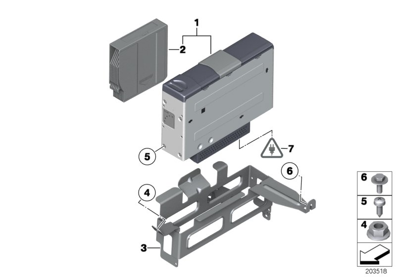 Selector de CDs / suporte